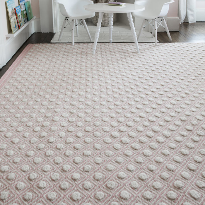 Erin Gates by Momeni Langdon Handmade Flatweave Wool Pink Rug & Reviews